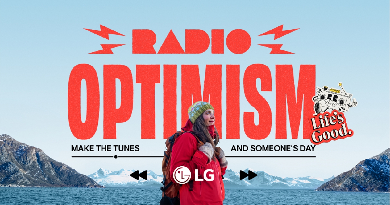 LG СТАРТИРА КАМПАНИЯТА „RADIO OPTIMISM“, ЗА ДА РАЗПРОСТРАНИ ПОСЛАНИЕТО, ЧЕ „ЖИВОТЪТ Е ХУБАВ“ ЧРЕЗ МУЗИКА