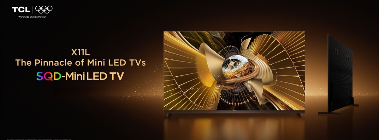Безкомпромисно качество на картината: TCL стартира в Европа своя флагман X11L SQD-Mini LED TV