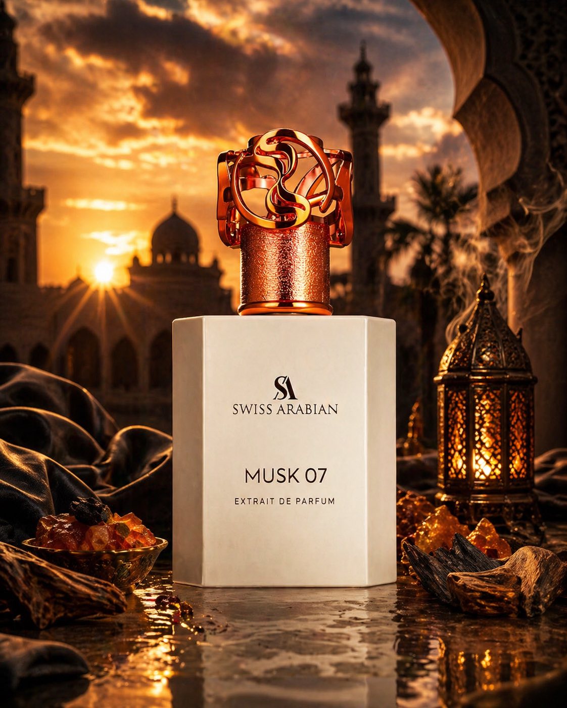 Когато мистерията и чувствеността се срещнат или  MUSK 07 – Swiss Arabian   