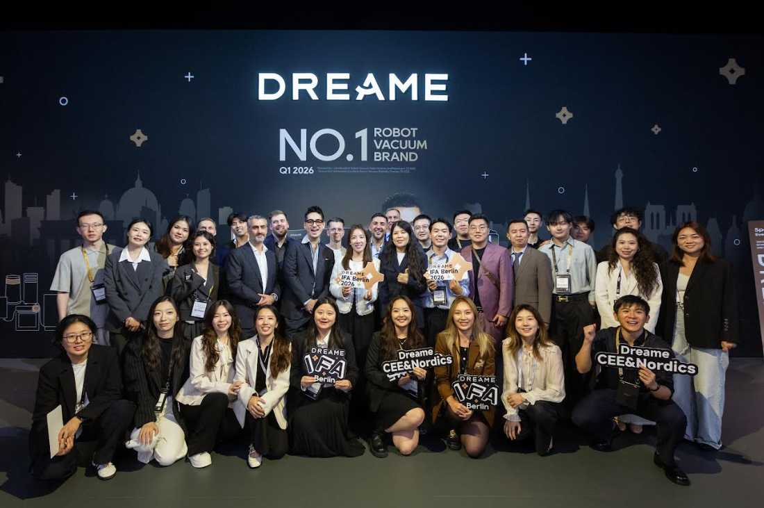 Dreame показа най-силните си страни в технологичните иновации на IFA 2026