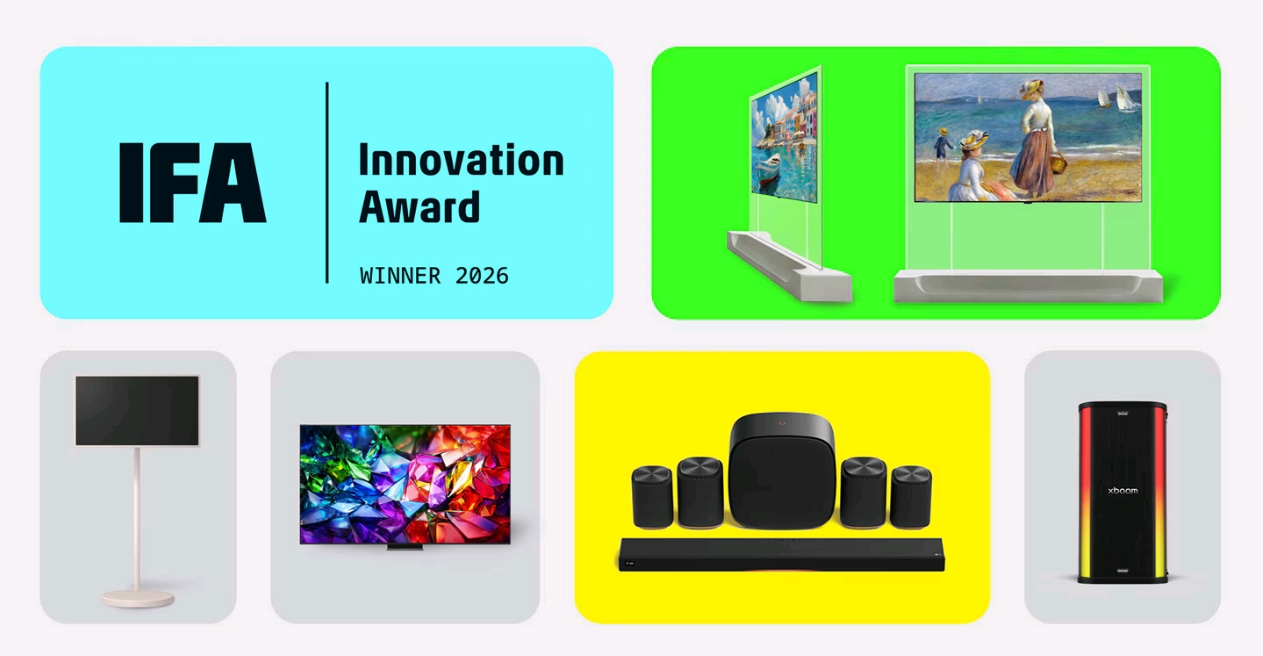 LG ELECTRONICS СПЕЧЕЛИ ОТЛИЧИЕТО „BEST BRAND OF IFA 2026“ И ОЩЕ РЕДИЦА НАГРАДИ НА IFA INNOVATION AWARDS